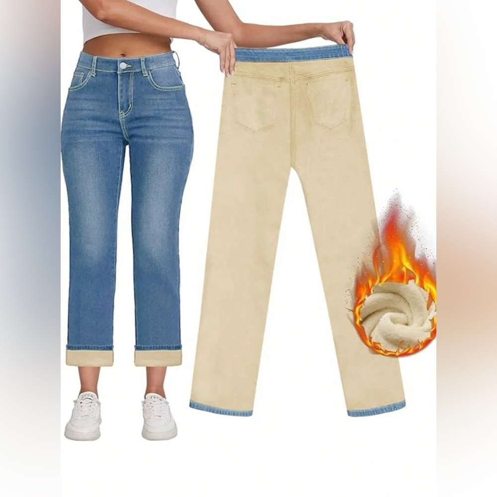 Jeans thermal pants